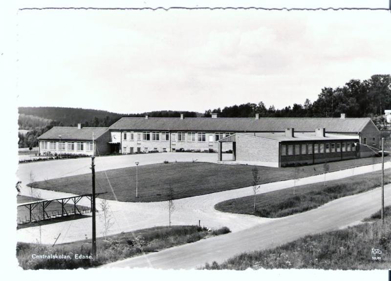  Vykort. Edane, Centralskolan, Värmland.  Foto 53 / 61