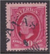 F 54 10 öre Oscar II, Vanås 6.6 1900