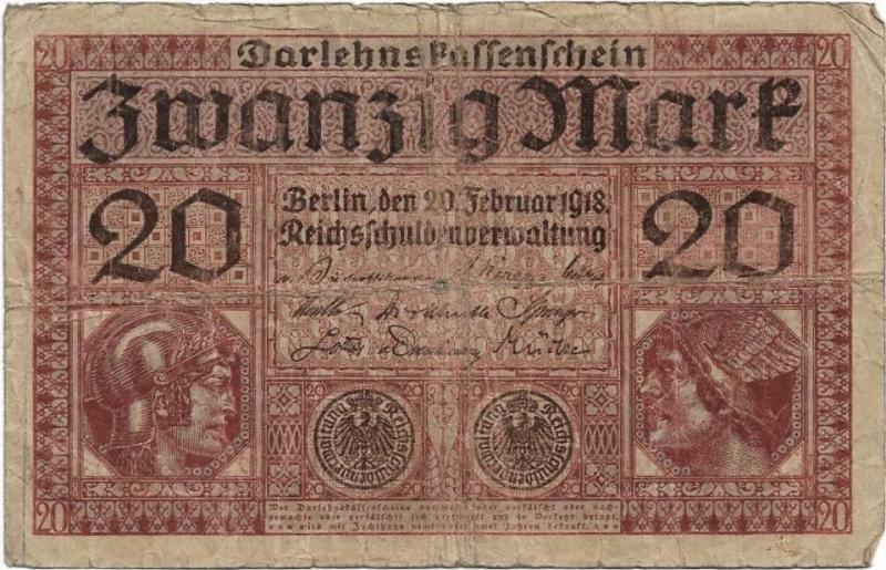 Tyskland - 20 Mark (14 M1)