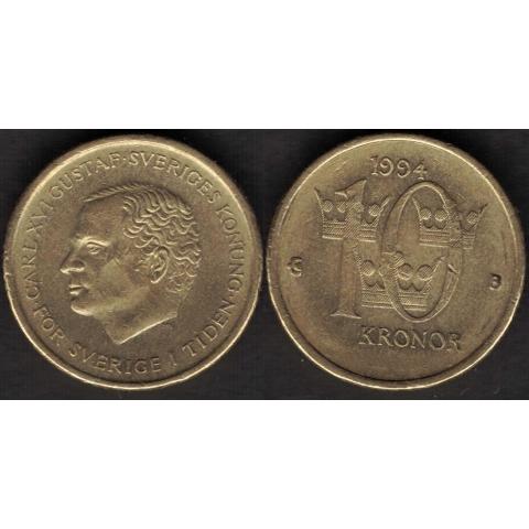 Sverige - 10 kronor 1994