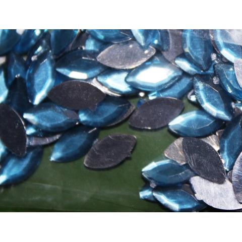 söta blåa droppar scrapbook pyssel smyckestillverkning platta resin