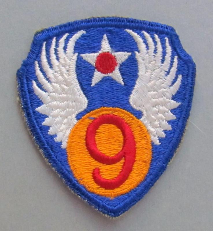 US Tygmärke 9 TH AIR FORCE  