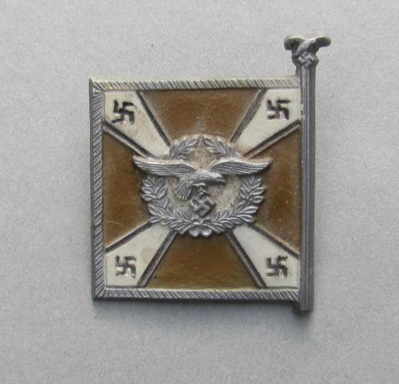 Tredje Riket Flagga nålmärke Luftwaffe Signal trupperna