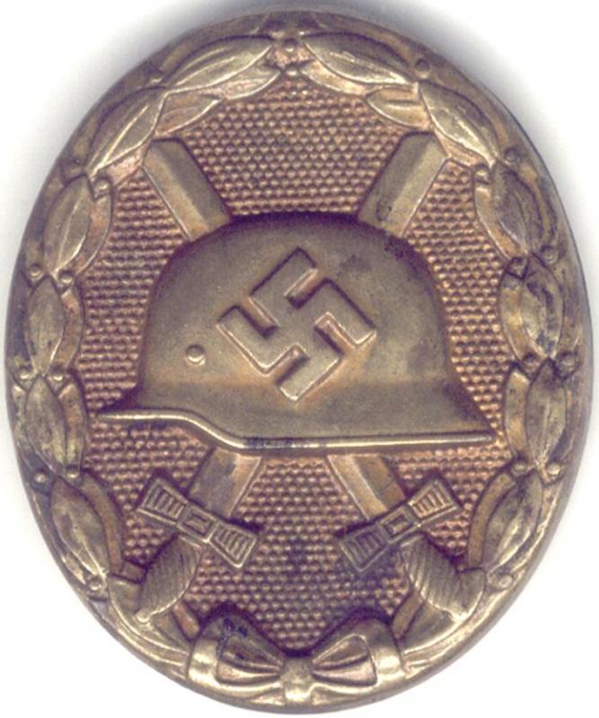 Tyska såradutmärkelsen 1939 i svart
