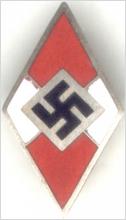 Medlemsmärke för Hitler Jugend