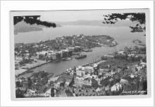 Vykort. Norge. Bergen  1389 !!