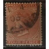 Jamaica FOUR PENCE 1860-63