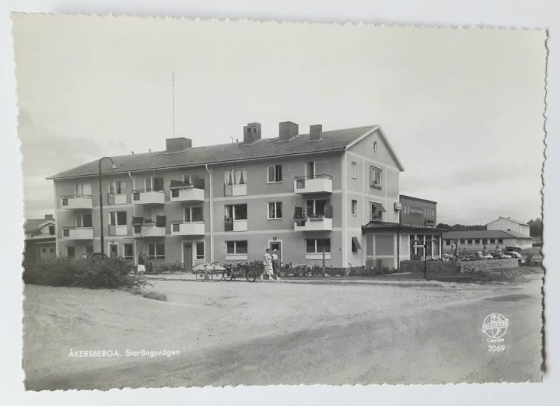 Vykort.Stockholm. Åkersberga Storängsvägen   PB 3069. 1950 -1960.