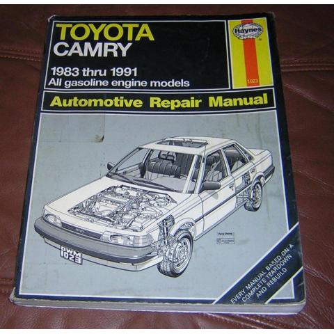 Haynes reparationshandbok  till Toyota Camry 1983 -1991