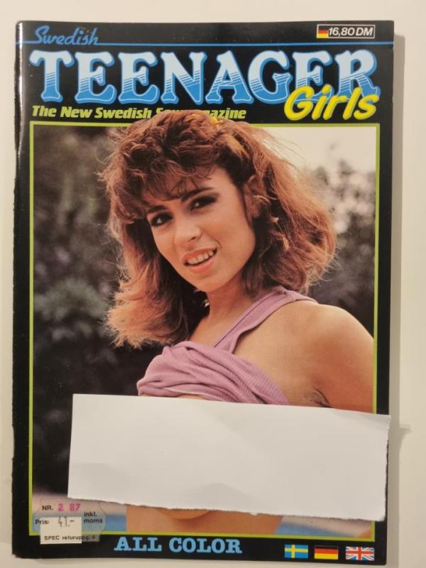 32 Swedish teenager girls 1987 Nr 2 herrtidning