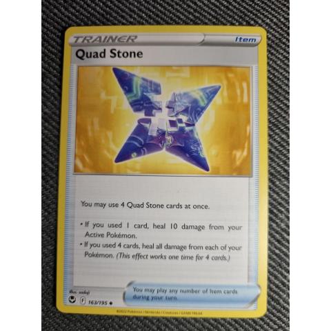  Pokemon Silver Tempest nr 163 Quad Stone