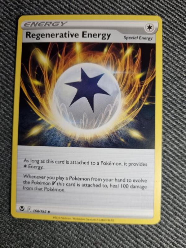  Pokemon Silver Tempest nr 168 Regnerative Energy