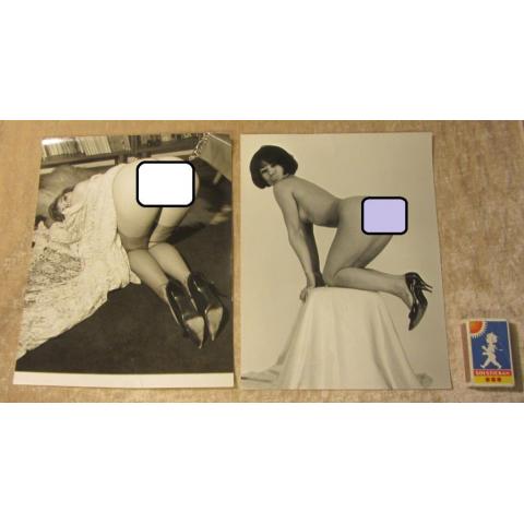 BS0552 2st. stora Foton på nakna damer  Peter Fleming Studios Köpenhamn