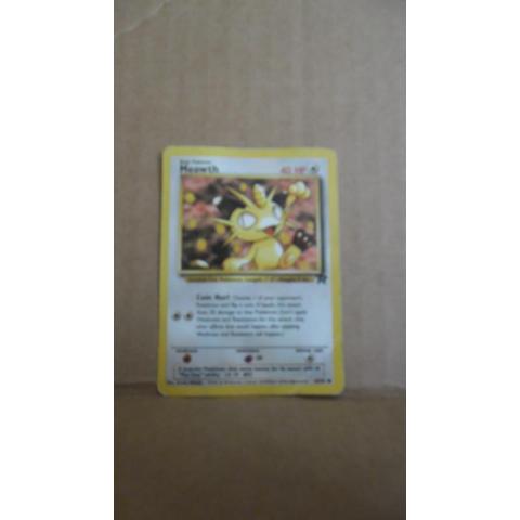 1 st pokemonkort Meowth