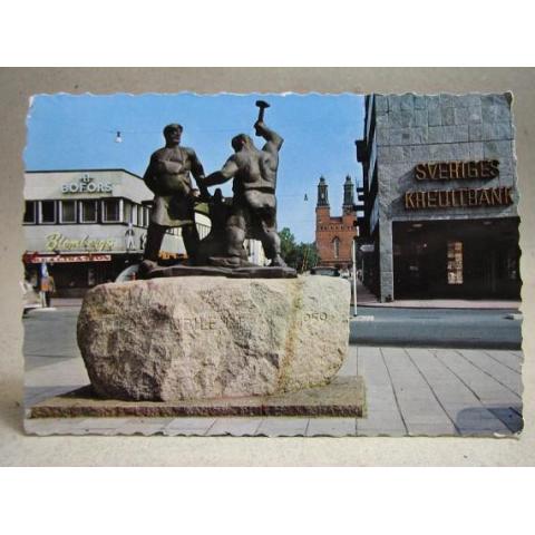 Staty Smederna Eskilstuna 1966 Södermanland Äldre skrivit vykort