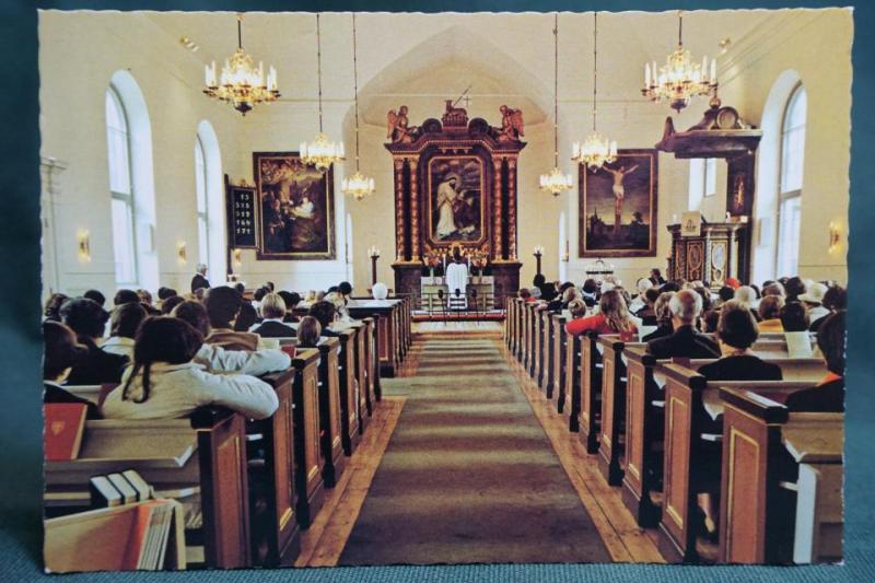 Valdemarsviks kyrka Linköpings Stift 1 äldre vykort