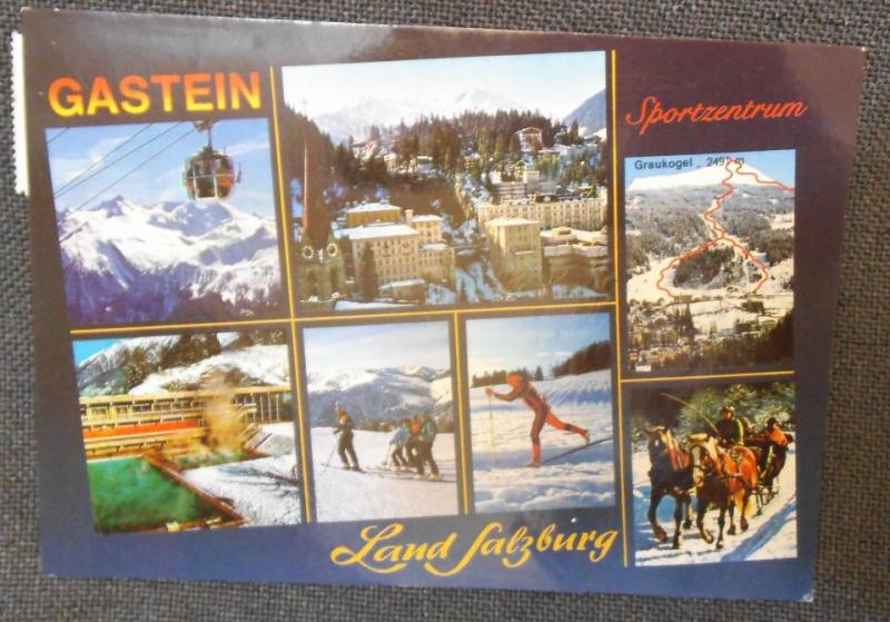 Flerbildskort Österrike Gastein