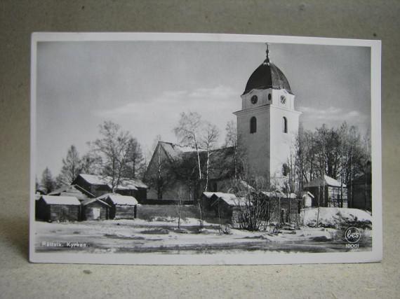 Vy Kyrkan Rättvik 1961 Dalarna Gammalt skrivit vykort