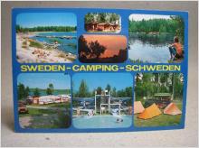 Vykort - Bad och Camping i Sverige