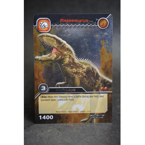 Dinosaur King Samlarkort Spelkort Rajasaurus 3 1400