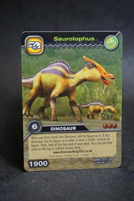 Dinosaur King Samlarkort Spelkort Saurolophus 6 1900