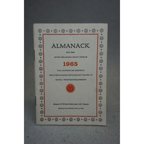 Almanacka 1965