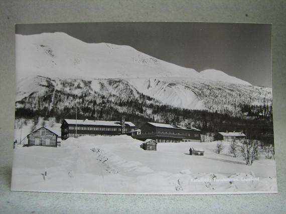 Kittelfjäll Turiststation Lappland Oskrivet Gammalt vykort
