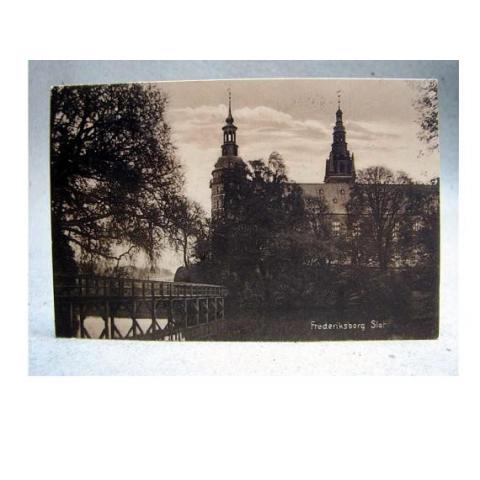 Fredriksborgs slot Köbenhavn 1916 skrivet gammalt vykort
