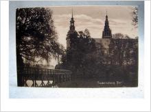 Fredriksborgs slot Köbenhavn 1916 skrivet gammalt vykort