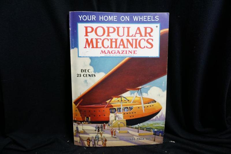 Popular mechanics magazine -  December 1936
