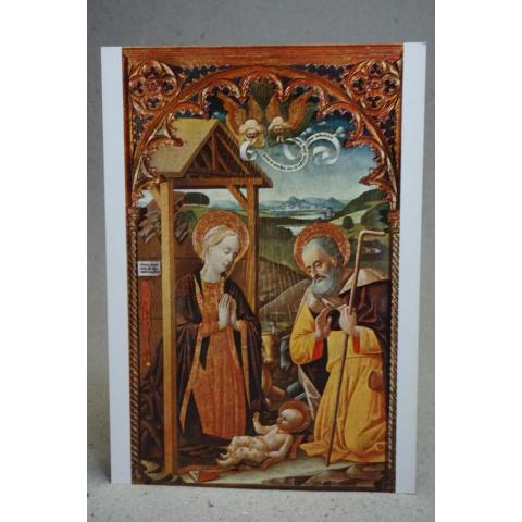 Giovanni Massone Adoration Oskrivet äldre kort av fin konst