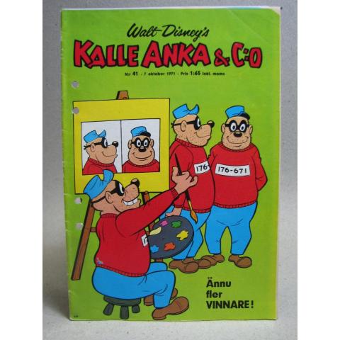 Kalle Anka & C:O - 1971  N:r 41