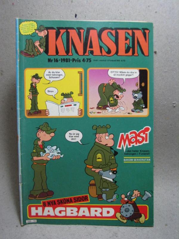 KNASEN - Nr 16 - 1981  