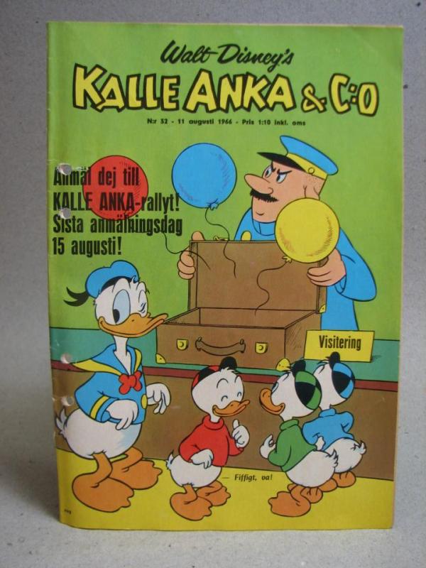 Kalle Anka & C:O - 1966 N:r 32