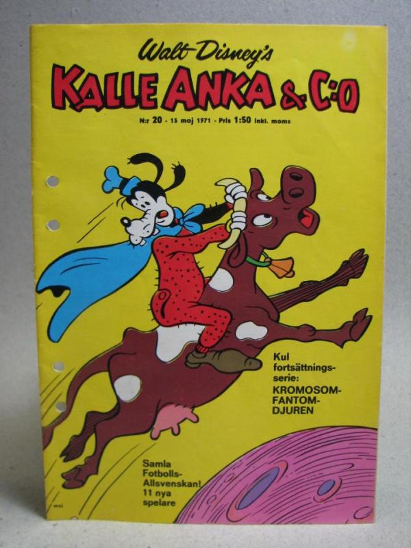 Kalle Anka & C:O - 1971  N:r 20