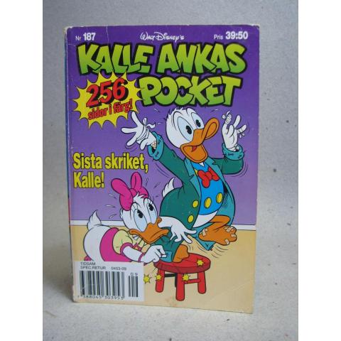 KALLE ANKAS POCKET - Nr 187 - 1995