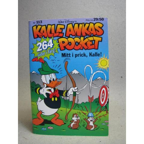 KALLE ANKAS POCKET - Nr 113 - 1989