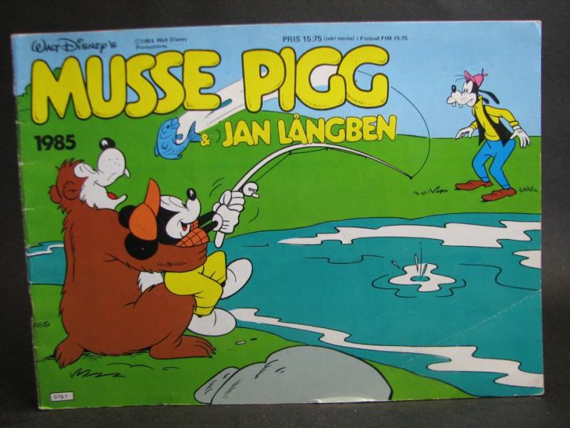 Serietidning - Musse Pigg 1985