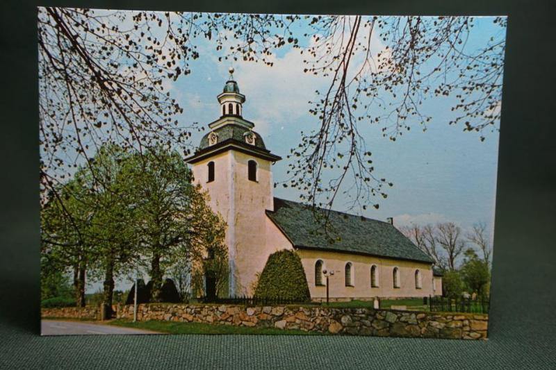 Snavlunda kyrka Strängnäs Stift 2 äldre vykort
