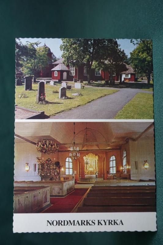 Nordmarks kyrka Karlstads Stift 1 äldre vykort
