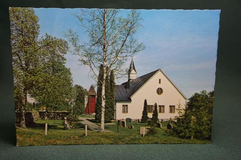 Mullhyttans kyrka Strängnäs Stift 2 äldre vykort