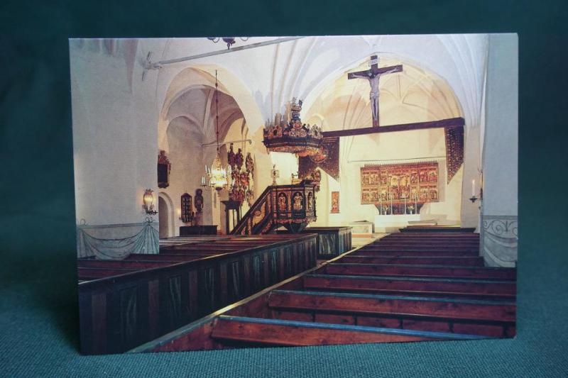 Aspö kyrka Strängnäs Stift 1 äldre vykort
