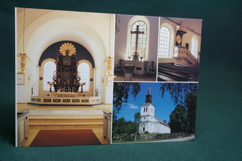 Holmedals kyrka Karlstads Stift 3 äldre vykort