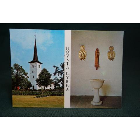 Hovsta kyrka Strängnäs Stift 1 äldre vykort