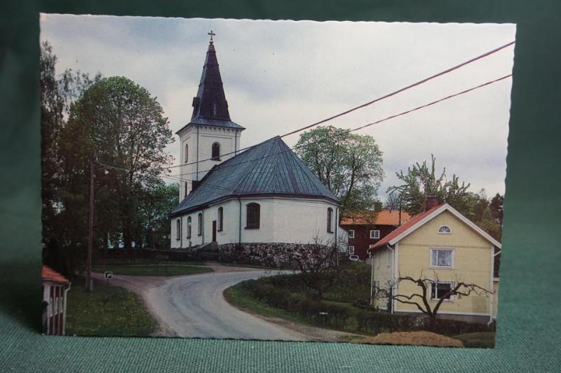 Mellösa kyrka Strängnäs Stift 1 äldre vykort