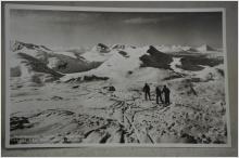 Riksgränsen 1935 Lappland skrivet Gammalt vykort