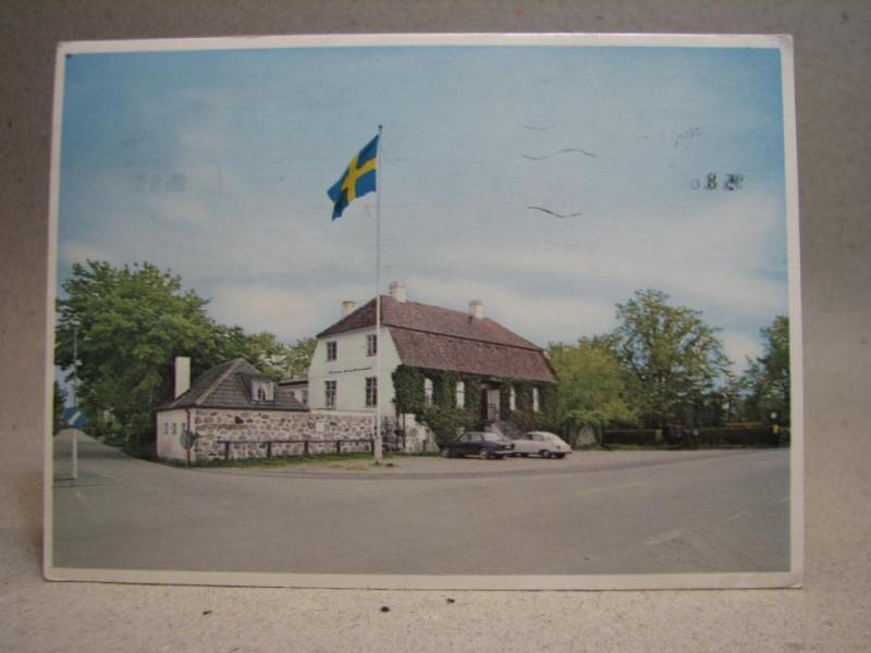 Fleninge Gästgifwaregård 1963 Skåne Skrivet gammalt vykort
