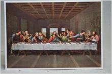 Leonardo Da Vinci The Lord's Supper oskrivet