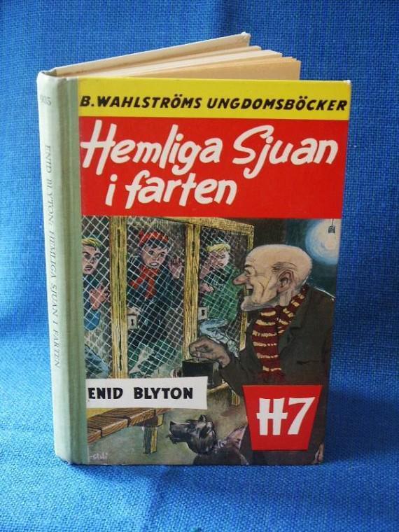 Hemliga Sjuan Enid Blyton Wahlströms