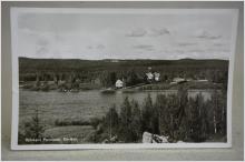 Enviken Björkans Pensionat 1958 Dalarna Gammalt skrivit vykort 